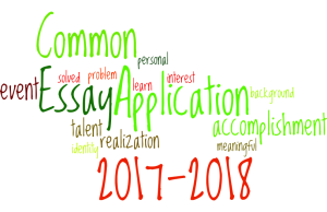 2017-2018 Common Application essay prompts